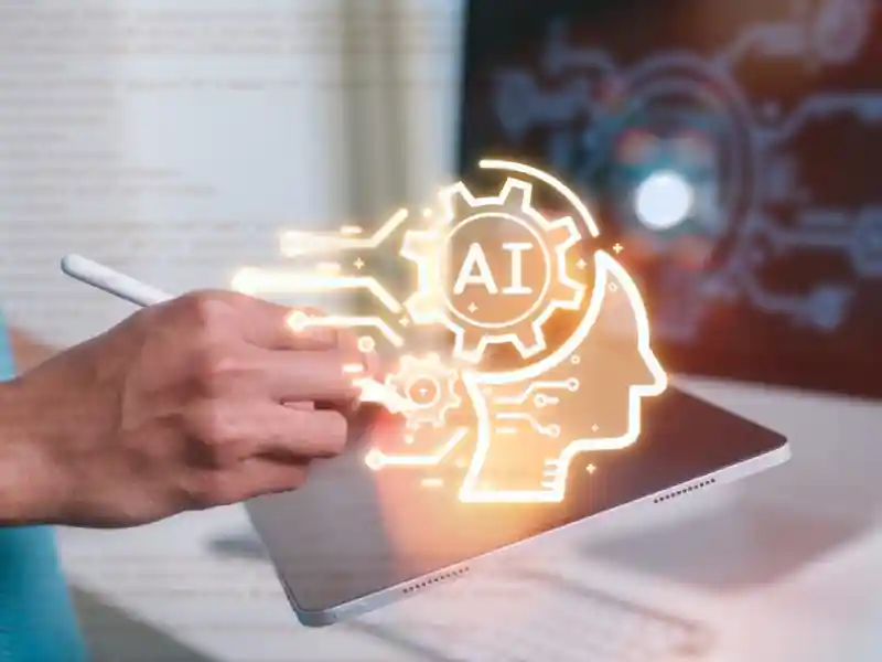Generative AI in cybersecurity, balancing risks like phishing and deepfakes with opportunities for enhanced threat detection and automated incident response.