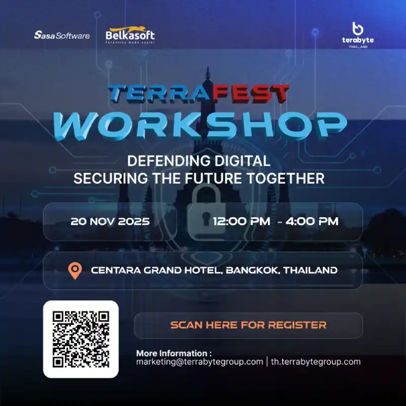 TerraFEST Thailand 2025 event banner