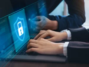 Illustration showing the integration of threat intelligence into security systems, including real-time data aggregation, automated analysis, and seamless workflow integration for proactive cybersecurity.